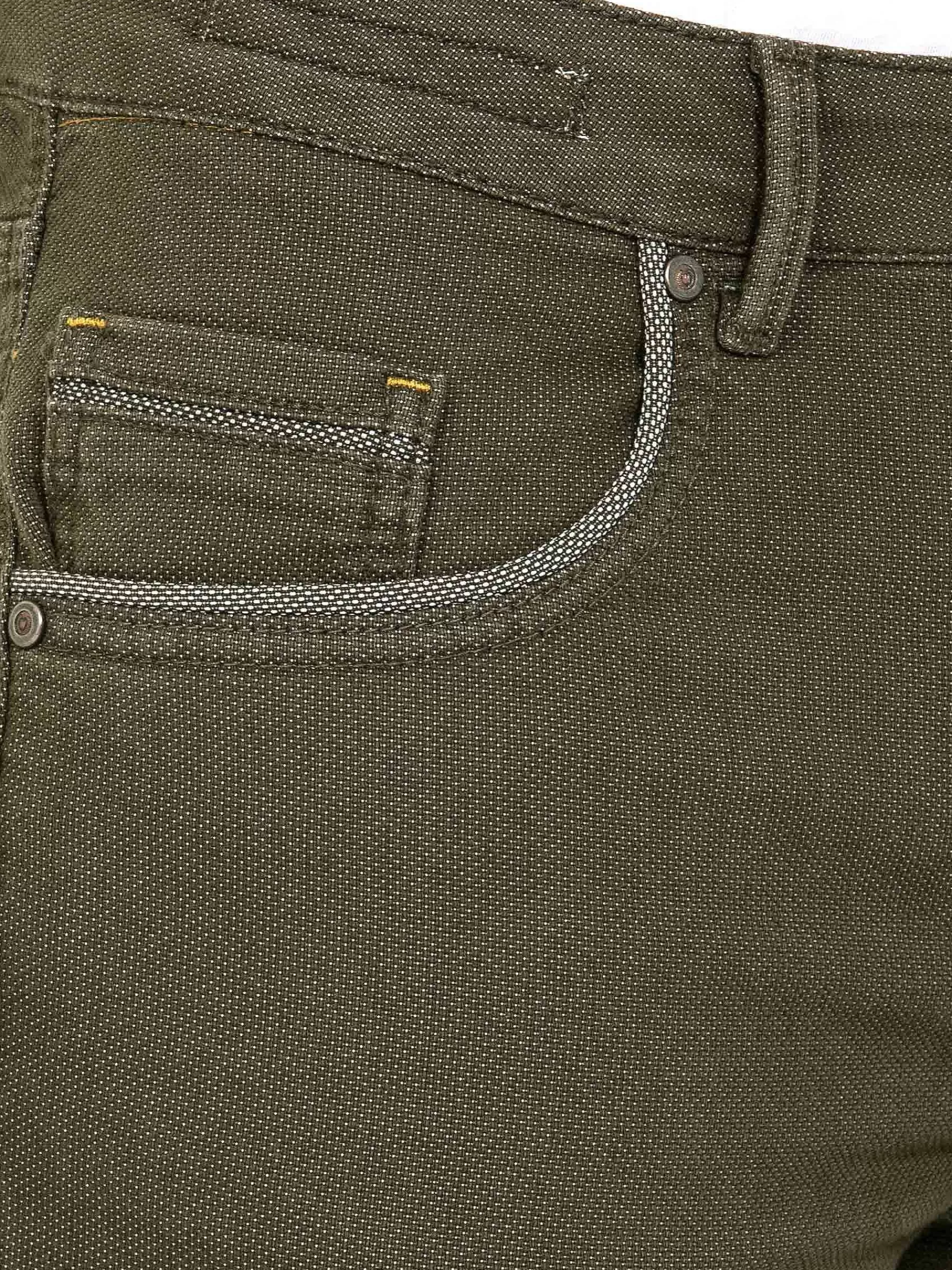 Wam Denim Jeans<Swindon Stretch Slim Fit Khaki Jeans